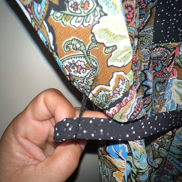 Paisley print romper shorts - Picture 6 of 8